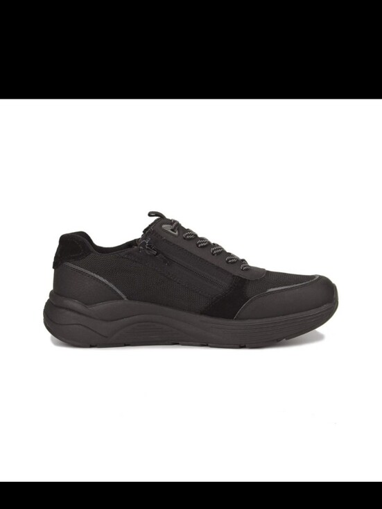 DREW Other - Drew Men’s Miller Orthotic Comfort Sneaker Black Suede Combo 40115